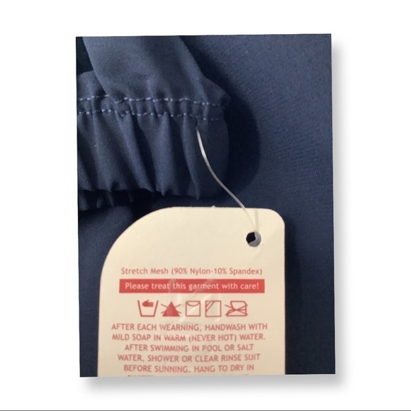 Zuliana Size Small Dark Blue Elastic Waist Pants. Made in USA. New With Tags - Picture 4 of 5